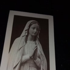 Postales: ANTIGUA ESTAMPA RELIGIOSA DE LA VIRGEN MARIA DE ESCULTURA RELIGIOSA REIXACH-CAMPANYA