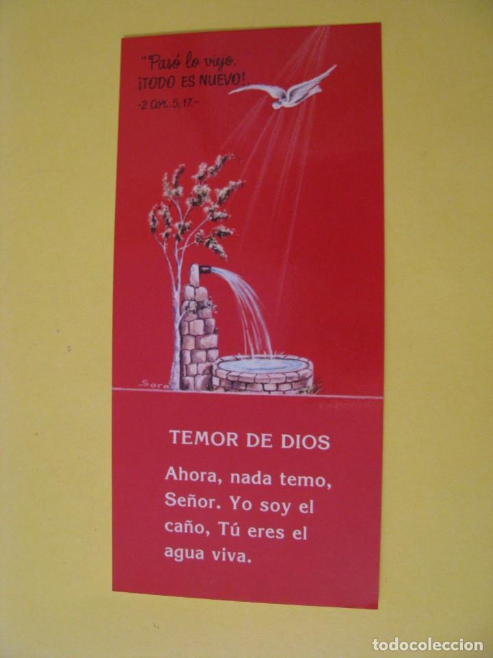 Postkarten: TARJETA CON MENSAJES RELIGIOSAS. ED. ATA. 15X6 CM.