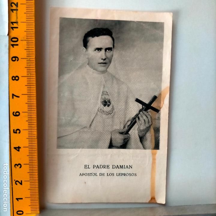 Cartoline: estampa religiosa beata PADRE DAMIAN DAMIAM