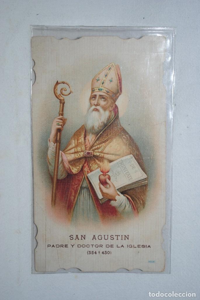 Postales: ANTIGUA POSTAL DE SAN AGUSTIN 1917