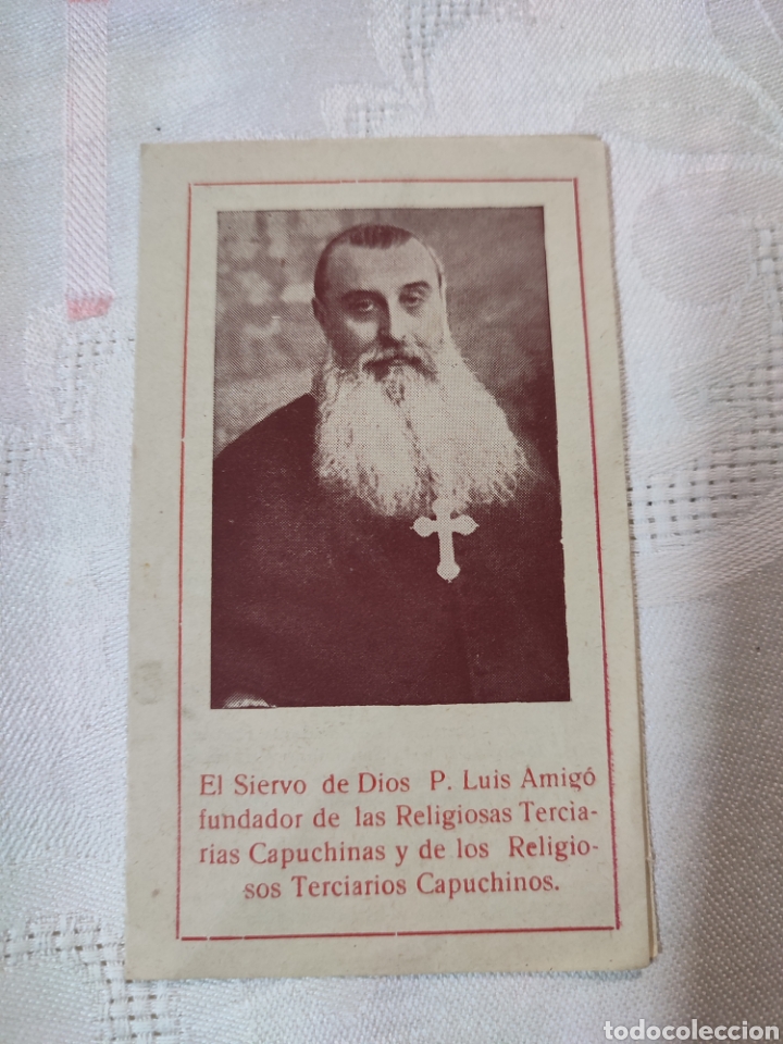 Postales: Luis Amig&oacute; Terciarios capuchinos