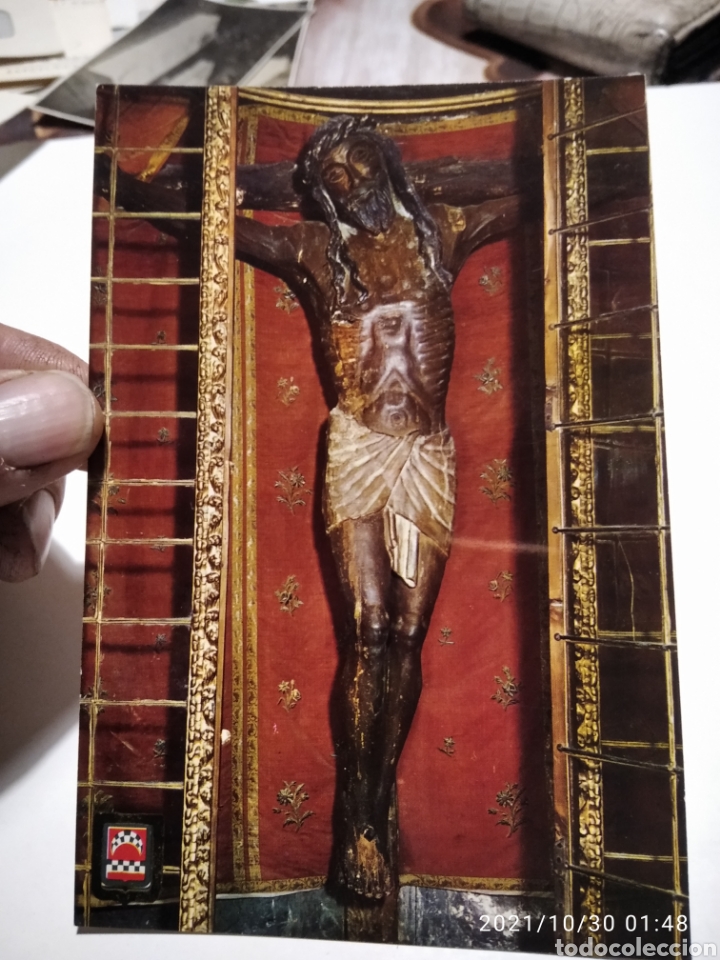 Postales: Postal castillo de Javier, Cristo - Foto 1