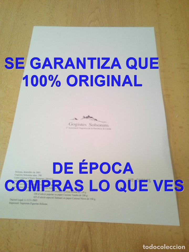 Postales: GOIGS A LA MARE DE DEU DE LORD SOLSONA C1B - Foto 2