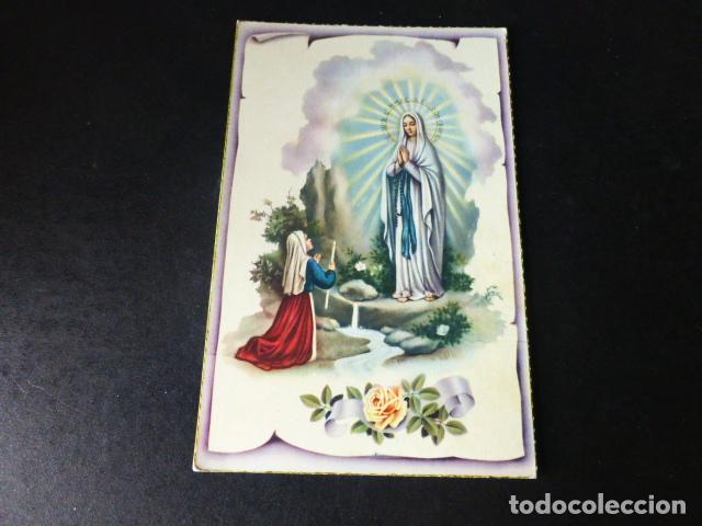 Postales: NUESTRA SE&Ntilde;ORA DE LOURDES POSTAL