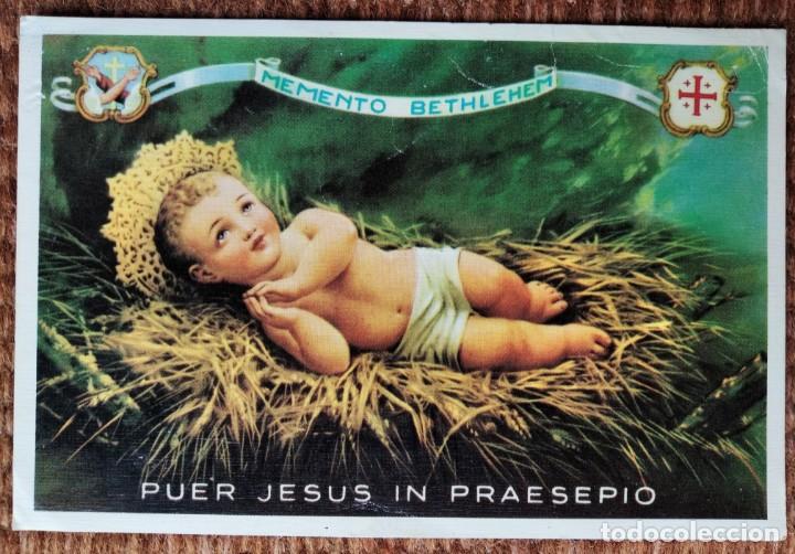 Postales: NI&Ntilde;O JESUS - PUER JESUS IN PRAESEPIO