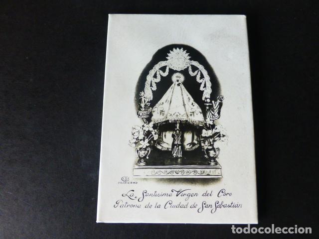 Cartoline: SAN SEBASTIAN VIRGEN DEL CORO ANTIGUA FOTOGRAFIA
