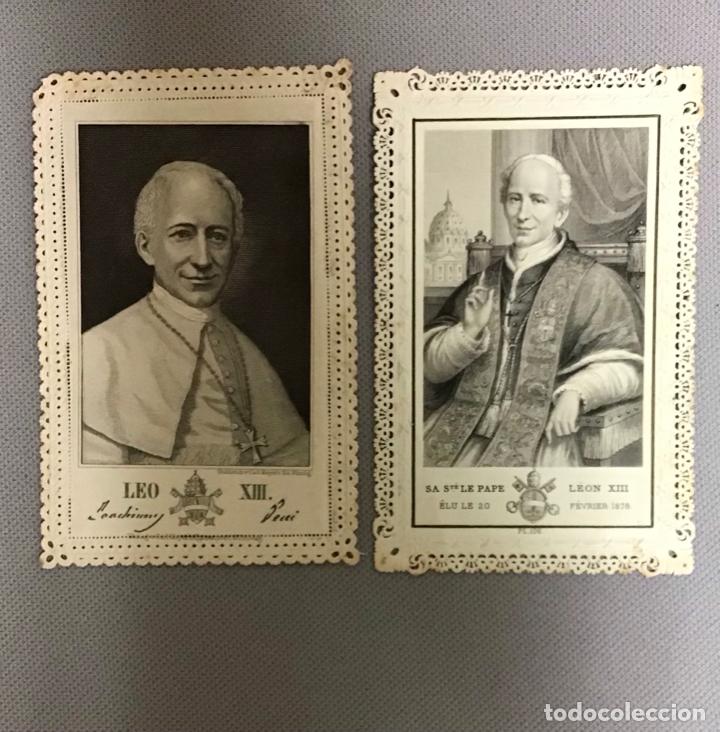 Postales: ANTIGUAS ESTAMPAS DE LEON XIII - Foto 1
