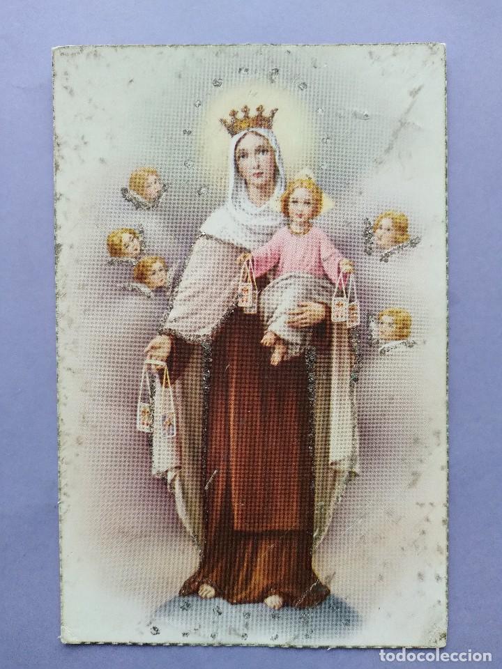 Postkarten: ANTIGUA TAJETA POSTAL VIRGEN DEL CARMEN 1955 ESCRITA
