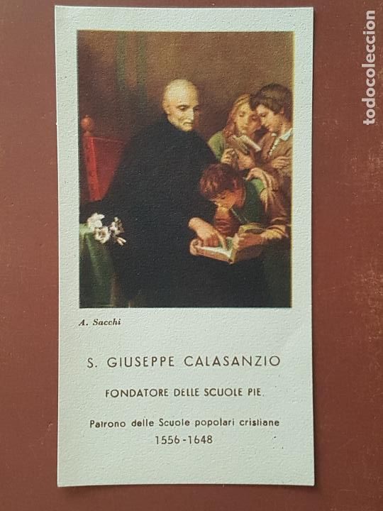 Postales: SAN JOSE DE CALASANCIO ANTIGUA ESTAMPA CROMOLITOGRAFICA