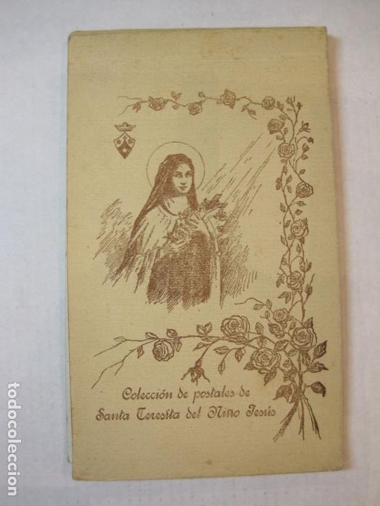 Postales: COLECCION DE POSTALES DE SANTA TERESITA DEL NI&Ntilde;O JESUS-BLOC CON 20 POSTALES-VER FOTOS-(86.544)