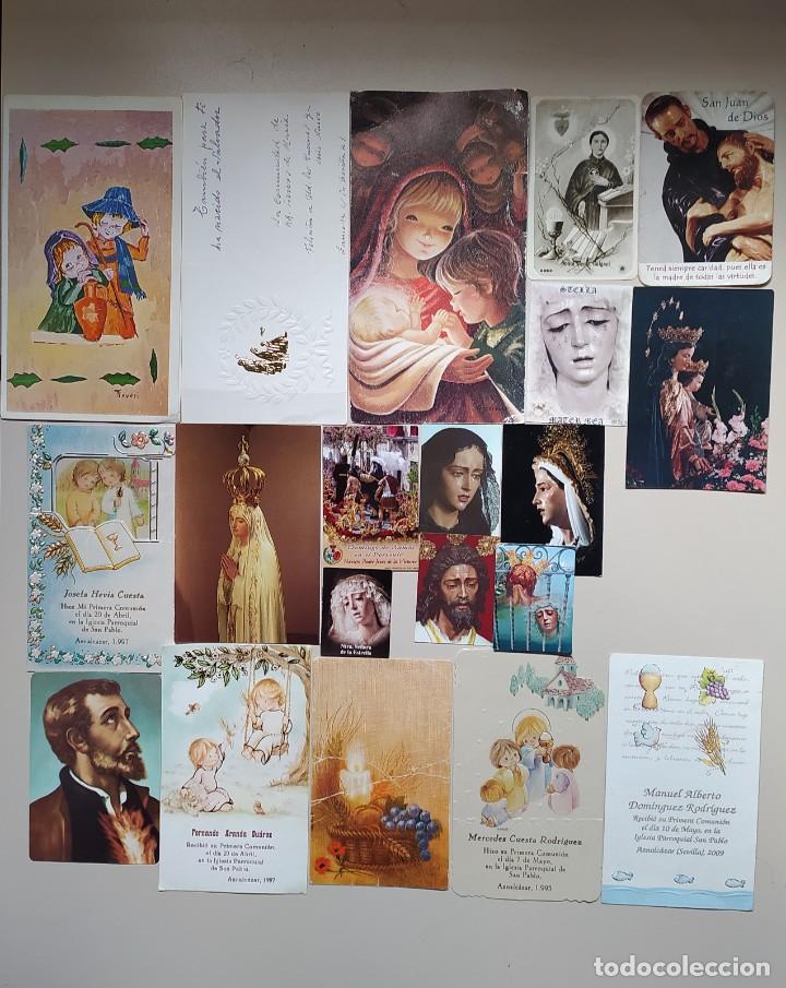 Postales: GRAN LOTE RELIGIOSO - Foto 3