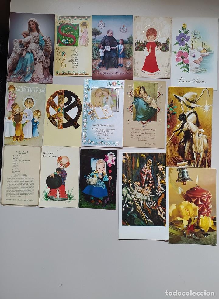Postales: GRAN LOTE RELIGIOSO - Foto 5