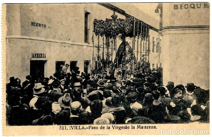 Postales: Sevilla - Paso de la Virgen de la Macarena - Ed. Manuel Barreiro n&ordm; 511 - 141x89mm