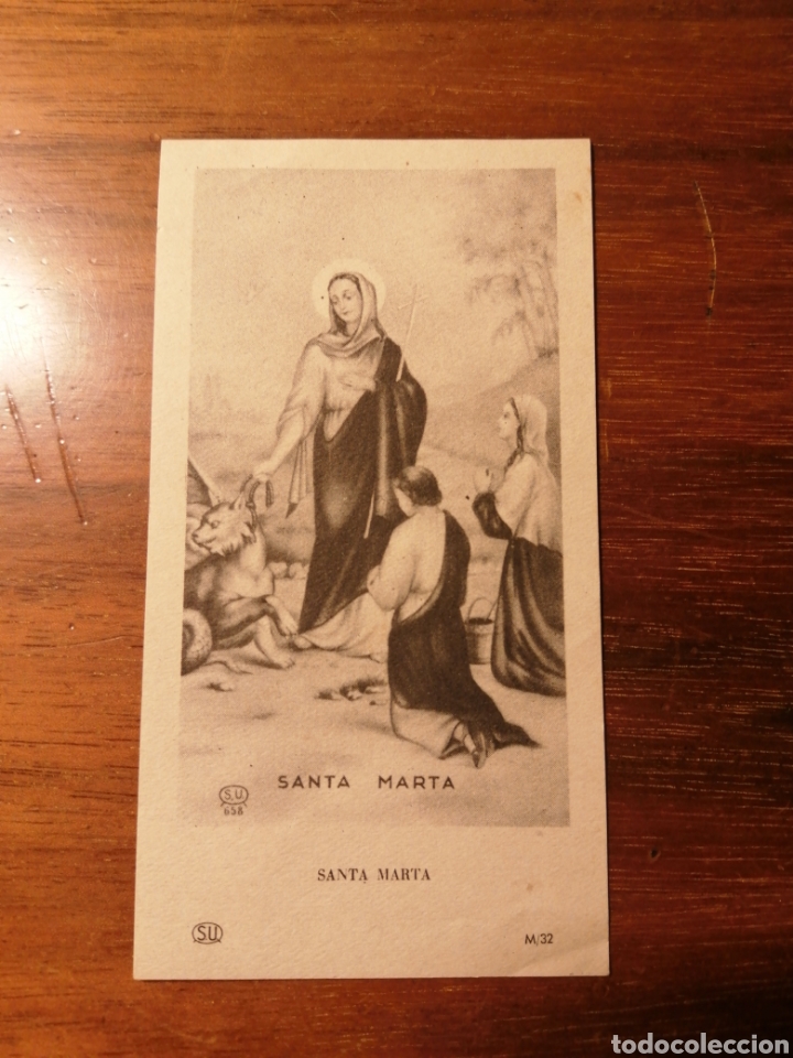 Postais: ESTAMPA SANTA MARTA - SUM/32