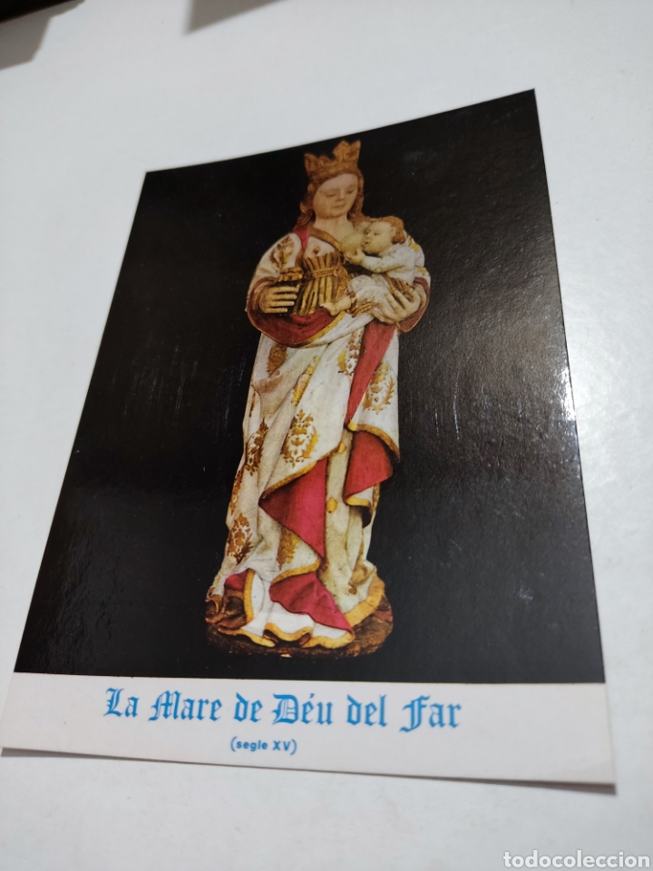 Postales: Postal religiosa la mare de deu del Far - Foto 1