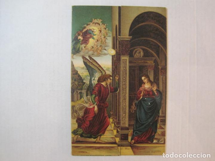 Postales: POSTAL ANTIGUA RELIGIOSA-CALENDARIO A&Ntilde;O 1909-VER FOTOS-(87.948)