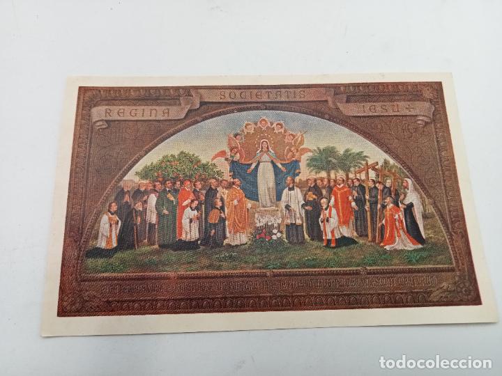 Postales: IMAGEN. REGINA SOCIETATIS IESU. REINA DE LA COMPA&Ntilde;IA DE JESUS. 9 X 14CM.