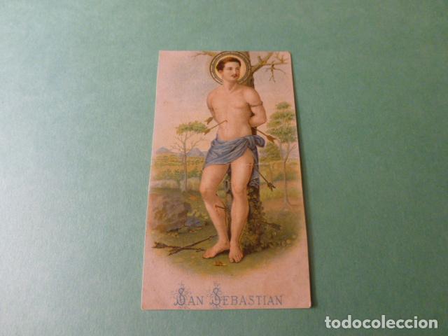 Cartoline: SAN SEBASTIAN ANTIGUA ESTAMPA CROMOLOTOGRAFICA