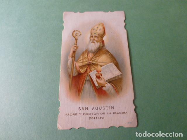 Postais: SAN AGUSTIN ANTIGUA ESTAMPA CROMOLOTOGRAFICA
