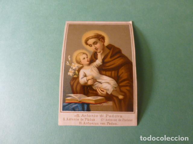 Cartoline: SAN ANTONIO DE PADUA ANTIGUA ESTAMPA CROMOLOTOGRAFICA