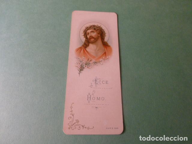Postales: ECCE HOMO ANTIGUA ESTAMPA CROMOLOTOGRAFICA