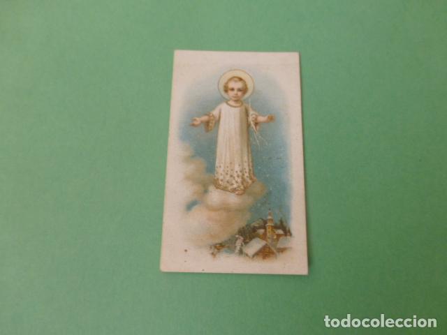 Cartes Postales: NI&Ntilde;O JESUS ANTIGUA ESTAMPA CROMOLITOGRAFICA
