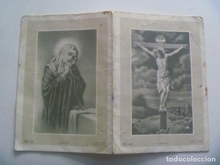 Cartoline: RECORDATORIO DE SE&Ntilde;ORA VIUDA FALLECIDA EN 1962 EN CALERA DE LEON ( BADAJOZ )