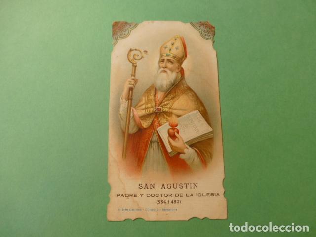 Postais: SAN AGUSTIN ANTIGUA ESTAMPA CROMOLITOGRAFICA