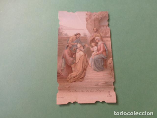 Postais: ADORACION DE LOS REYES MAGOS ANTIGUA ESTAMPA CROMOLITOGRAFICA