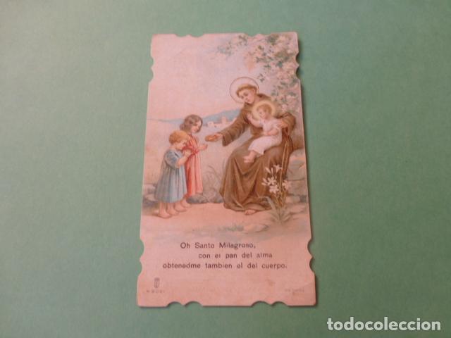 Cartes Postales: SAN ANTONIO DE PADUA ANTIGUA ESTAMPA CROMOLITOGRAFICA