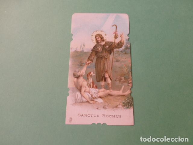 Cartes Postales: SAN ROQUE ANTIGUA ESTAMPA CROMOLITOGRAFICA
