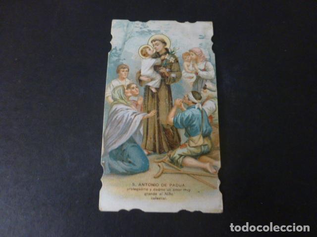 Cartes Postales: SAN ANTONIO DE PADUA ANTIGUA ESTAMPA CROMOLITOGRAFICA
