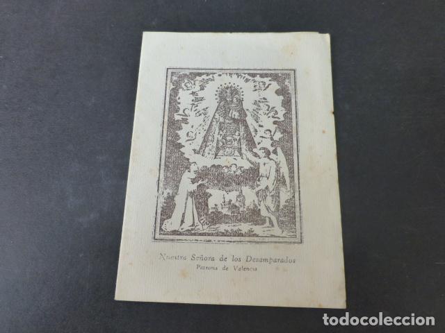 Postkarten: NUESTRA SE&Ntilde;ORA DE LOS DESAMPARADOS ANTIGUA ESTAMPA