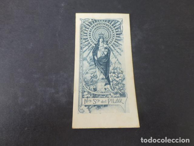 Postkarten: NUESTRA SE&Ntilde;ORA DEL PILAR ANTIGUA ESTAMPA