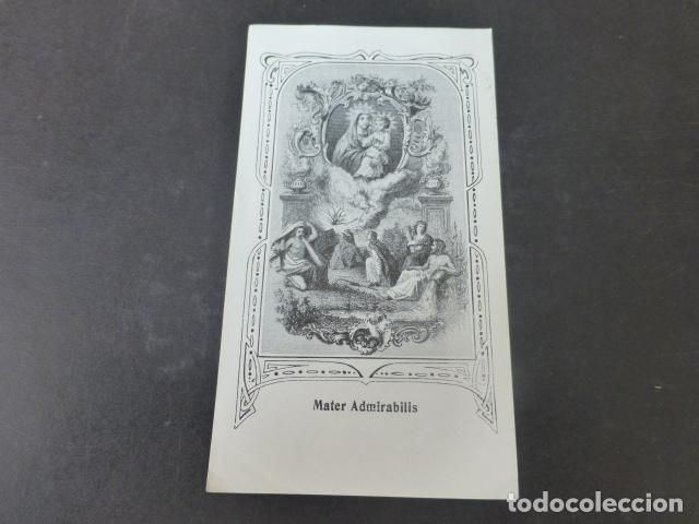 Cartes Postales: VIRGEN MAR&Iacute;A MADRE ADMIRABLE ANTIGUA ESTAMPA