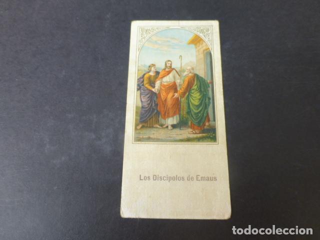 Postais: LOS DISCIPULOS DE EMAUS ANTIGUA ESTAMPA