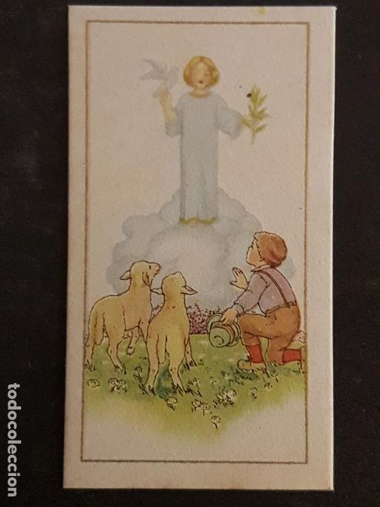 Postales: NI&Ntilde;O JESUS ANTIGUA ESTAMPA