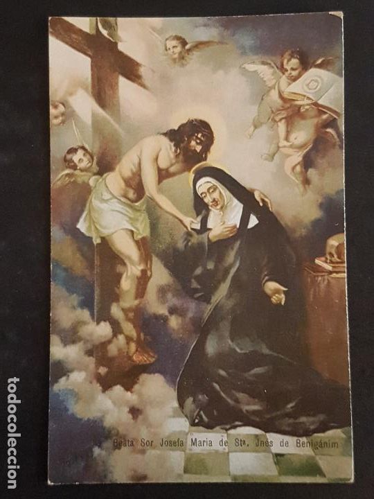 Postkarten: BEATA JOSEFA MARIA DE SANTA INES DE BENIGANIM ANTIGUA ESTAMPA