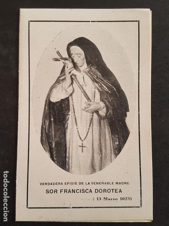 Postais: SOR FRANCISCA DOROTEA ANTIGUA ESTAMPA