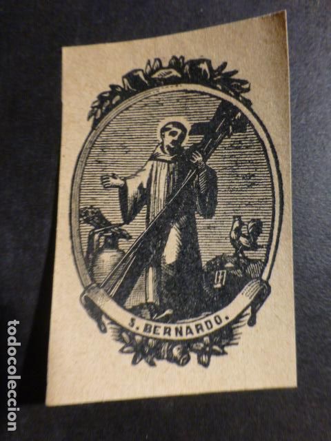 Cartes Postales: SAN BERNARDO ANTIGUA ESTAMPA SIGLO XIX