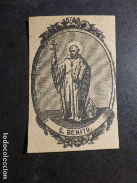 Postais: SAN BENITO ANTIGUA ESTAMPA SIGLO XIX
