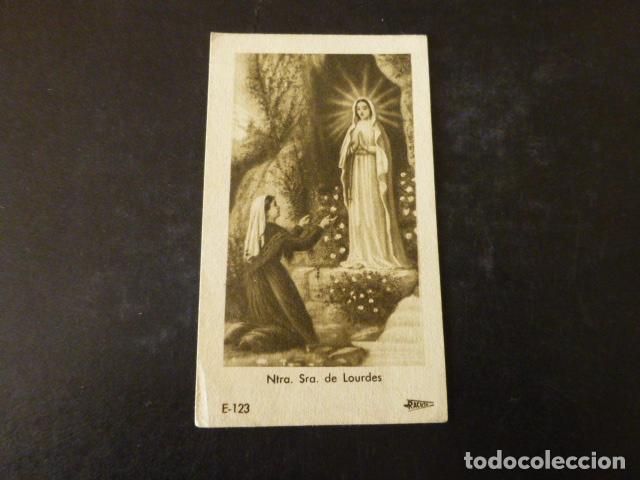 Postais: NUESTRA SE&Ntilde;ORA DE LOURDES ANTIGUA ESTAMPA