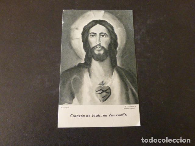 Postais: SAGRADO CORAZON DE JES&Uacute;S ANTIGUA ESTAMPA