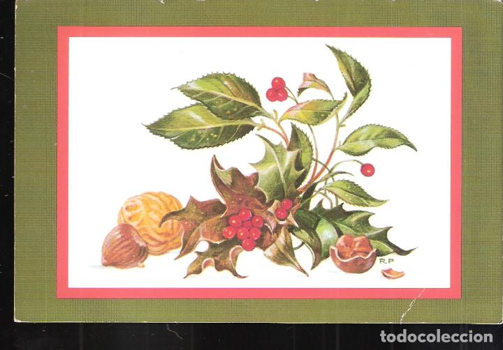 Cartes Postales: Seasons's Greetings. Fechada y sellada en San Francisco. USA.