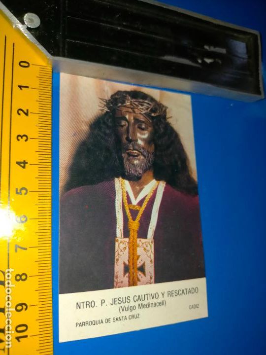 Postales: ref: estampas, postales fotos a determinar relacionadas con la semana santa de cadiz virgen cristo
