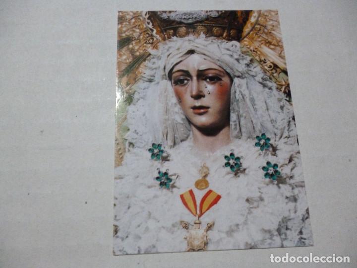 Postcards: ESTAMPA HERMANDAD MACARENA NTRA SRA DE LA ESPERANZA MACARENA 5CMTS POR 7CMTS