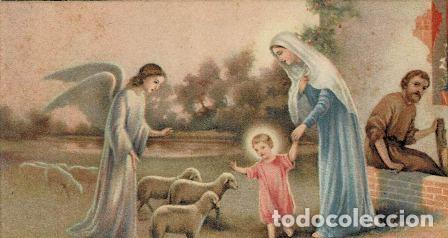 Postales: RECORDATORIA VIRGEN MAR&Iacute;A Y NI&Ntilde;O JES&Uacute;S COMU-878