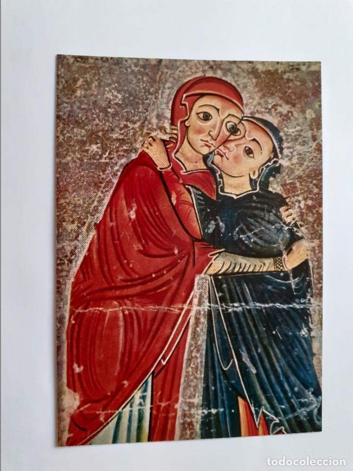 Postales: POSTAL - LA VISITACI&Oacute;N FRONTAL DE ALTAR DE LUCA - MUSEO EPISCOPAL - ED. SALVE 5 - S/C