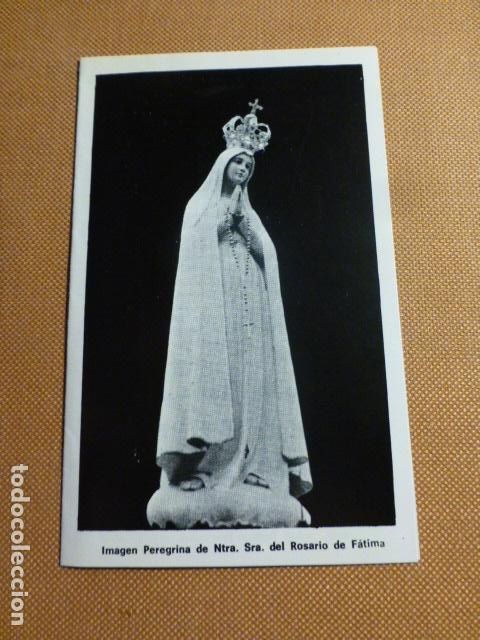 Cartes Postales: NUESTRA SE&Ntilde;ORA DE FATIMA ANTIGUA ESTAMPA