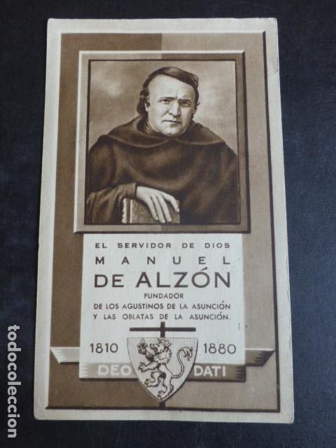 Postais: SIERVO DE DIOS MANUEL DE ALZON ANTIGUA ESTAMPA